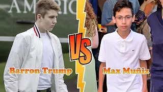 Barron Trump (Donald Trump's Son) Vs Max Muñiz (J. Lo's Son) Transformation ★ 2023