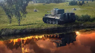 Лютые догоны в TANKS BLITZ