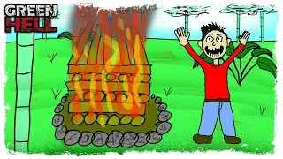 THIS IS THE BEST SURVIVAL GAME EVER MADE | Green Hell | Fire Challenge