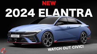 STEPPING IT UP! -- The 2024 Hyundai Elantra Redesign Promises New Looks with the Same Value!