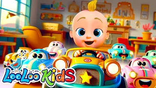 Vehicles Song 🤩 Toddler Nursery Rhymes & BEST Learning Videos for Kids by LooLoo Kids