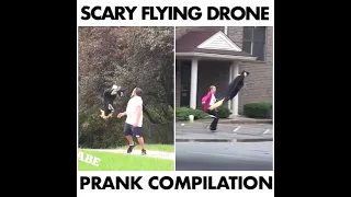 Scary Flying Drone Prank Compilation