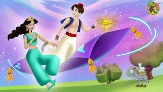 Aladdin and Princess Jasmine + Bremen Town Musicians | KONDOSAN English | Bedtime Stories for Kids