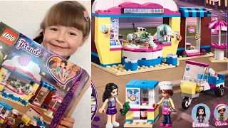 РАСПАКОВКА КОНСТРУКТОРА LEGO Friends, Кондитерская Оливии | Детский блогер Маричка Лисичка