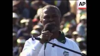 SOUTH AFRICA: ANC RALLY BIDS FAREWELL TO MANDELA
