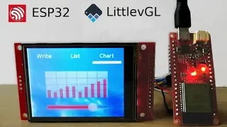 GUI on ESP32 with 30 FPS using LVGL