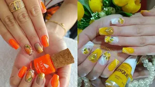 Fabulous and stylish Printed nail art/Outstanding nail art designs in 2023