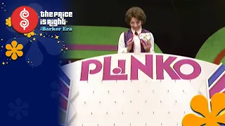 Trembling Woman Gets a Chip Stuck While Playing Plinko - The Price Is Right 1984