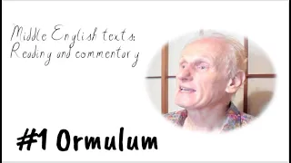 🧑‍🎓Middle English: Medieval poetry. The Ormulum, Preface, lines 1-6. Reading and commentary 👀