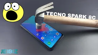 Tecno Spark 8C : Screen Scratch Test 🔨 🛠