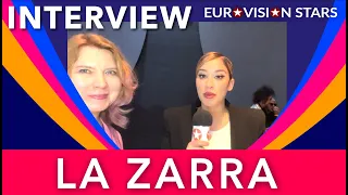 INTERVIEW with La Zarra “Évidemment” |  🇫🇷 France Eurovision 2023