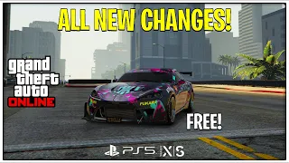 ALL NEW FEATURES And CHANGES In GTA Online Expanded & Enhanced! - NEW Vehicles, Graphics & MORE!