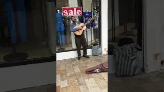 Across the universe ( Beatles cover) #busker #busking