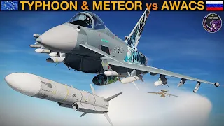 Could NATO Eurofighters Penetrate & Destroy Russian AWACS Over Crimea? (WarGames 58) | DCS