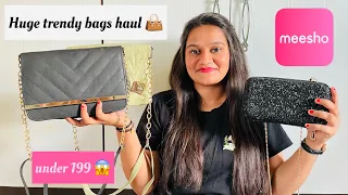 Meesho Bags Haul 👜 | Trendy and stylish sling bag, clutches & handbags under 499 😍