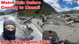 You need to know This Before Coming to Manali | Solo Ladakh Ride 2023 | EP 2 |