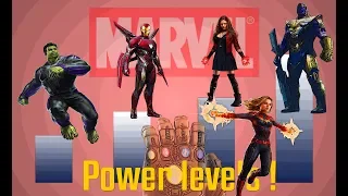 Avengers Endgame Power Level !