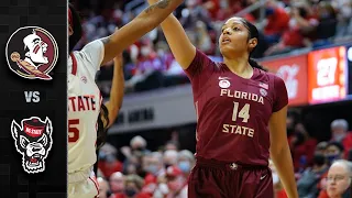 Florida State vs. NC State Women's Basketball Highlights (2021-22)