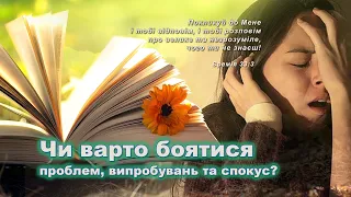 Чи варто боятися проблем, випробувань та спокус ? | #sda_vn_1 #біблія #проповідь