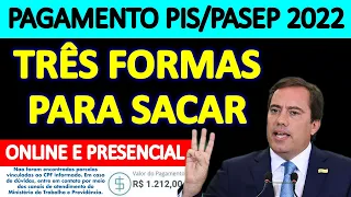 COMO SACAR O PIS/PASEP 2022 LIBERADO? QUAIS AS FORMAS DE RECEBIMENTO DO ABONO SALARIAL?