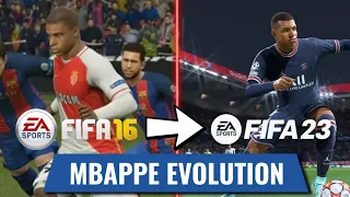 MBAPPE IN EVERY FIFA (FIFA 16 - FIFA 23) #MBAPPE