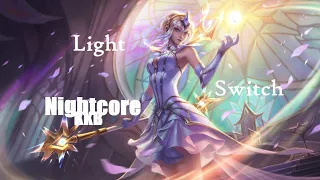 [Nightcore] ➡ Light Switch || Bass House