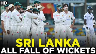 2nd Innings | Sri Lanka All Fall of Wickets | Sri Lanka vs Pakistan | Test | PCB | M1D2A