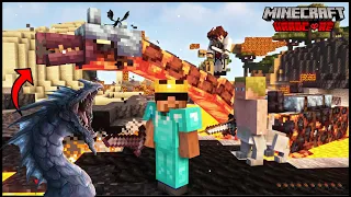 WE TAMED MOST LEGENDARY ANIMAL 🐉 OF MINECRAFT WORLD " LEVIATHAN" , JUNGLE SAFARI