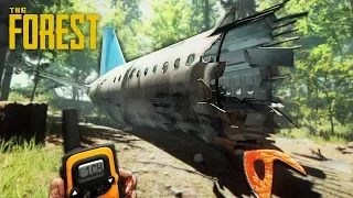 SURVIVE A PLANE CRASH!! (The Forest)