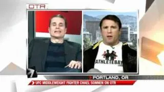 Worlds Most Confrontational Chael Sonnen Interview Ever!
