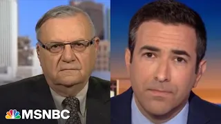 Watch Joe Arpaio Learn His Pardon Was An Admission Of Guilt | The Beat With Ari Melber | MSNBC