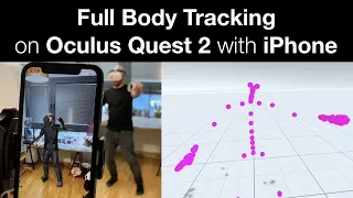 No PC Full Body Tracking for Oculus Quest 2 (first demo, 2021/05/19)