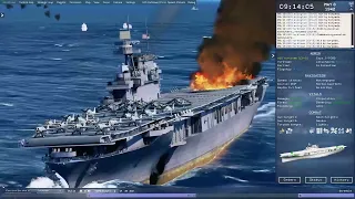 USS  Lexington/USS Yorktown Cinematic Gameplay WIP(Task Force Admiral Dev Feature)
