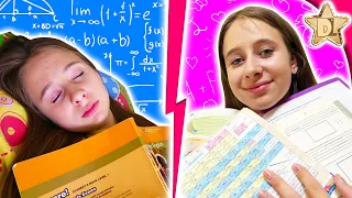 ДОМАШКА в ПАРАЛЛЕЛЬНОЙ вселенной VS ОБЫЧНОЙ. BACK TO SCHOOL скетч