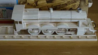 Matchstick Modelling-The Locomotive