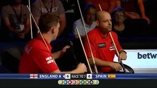 England A vs Spain ᴴᴰ 2014 World Cup of Pool Round 1