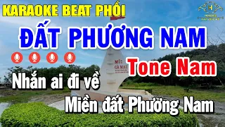 Đất Phương Nam Karaoke Tone Nam ( Beat Phối Chuyên Nghiệp ) | Trọng Hiếu