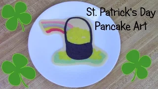 St. Patrick's Day Pancake Art!