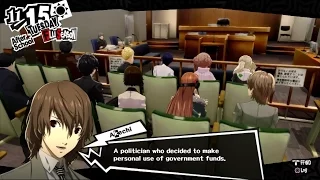 Persona 5 - Niijima's Palace High Limit Floor Courtroom Cognition