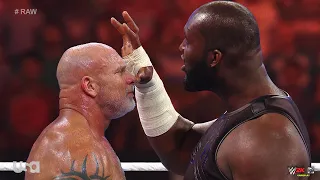 Omos vs. Goldberg: Raw, Feb. 8, 2024