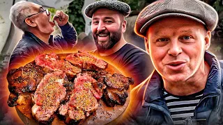 Порвали Гриль!! Стейки Ребра Вырезка BBQ! SABER Жарит Лучше Всех