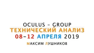 Технический обзор рынка Форекс на неделю: 08 - 12 Апреля 2019 от Максима Лушникова