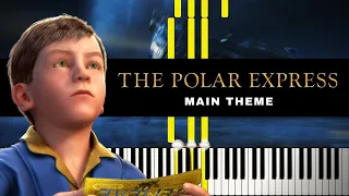 The Polar Express (Main Theme) - Piano Tutorial