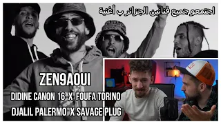 Djalil Palermo X Savage Plug X Didine Canon 16 X Foufa Torino - Zen9aoui (Syr Reaction)