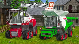 Fs16 Multiplayer | New Holland Pressed horn then come 3 Vehicles | Timelapse |