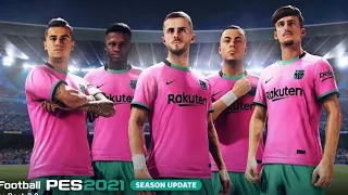 PES 2021 | FC Barcelona Player faces & Ratings
