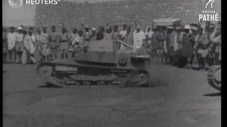 Tanks captured in Ethiopia (1935)