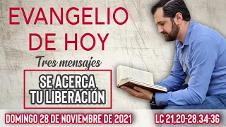 Evangelio de hoy Domingo 28 de Noviembre (Lc 21,20-28.34-36) | (Tres Mensajes) Wilson Tamayo