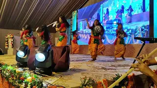 performing Bodo Folk dance dahal thungri by khungkha harimu afad khoirabari