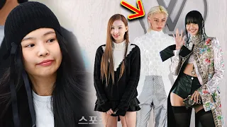 Jennie surprises Lili in Paris? Lisa cute react to Felix, Nayeon Djsrespected at LV Show